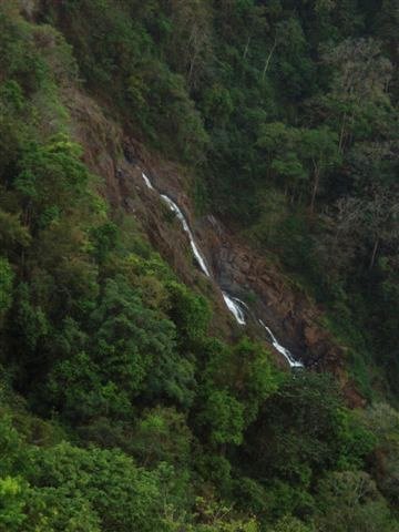 The waterfall as seen from Adventure Dining