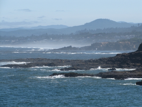 The rugged Oregon coast