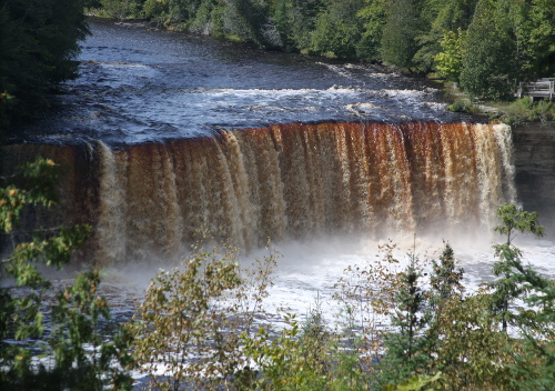 Beautiful Upper Tahquamanon Falls