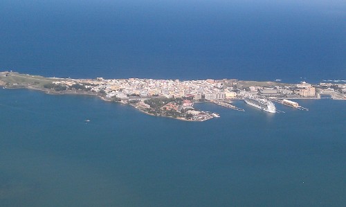 Old San Juan from the air